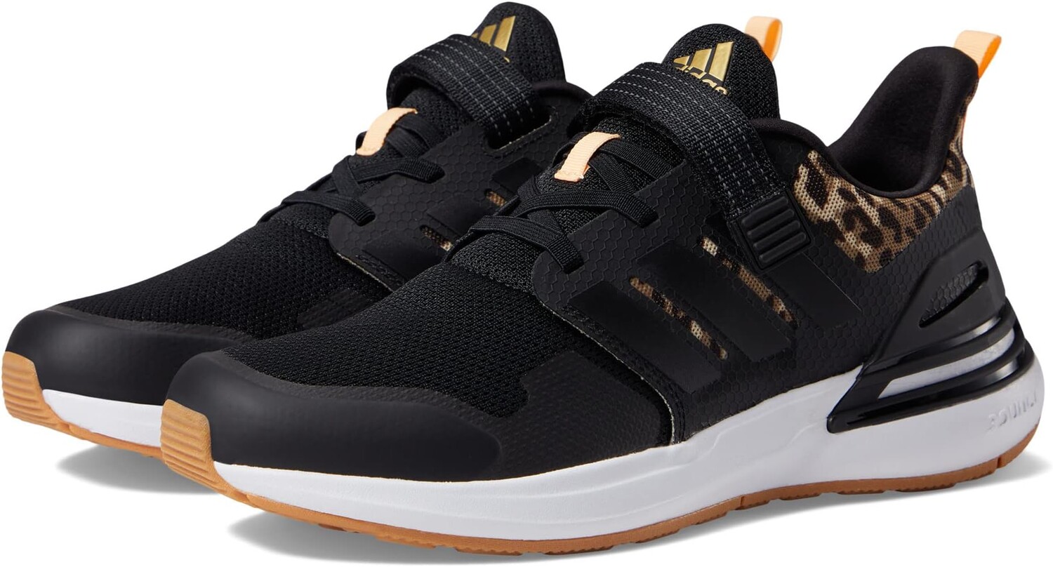 

Кроссовки RapidaSport Elastic adidas, цвет Black/Black/Gold Metallic