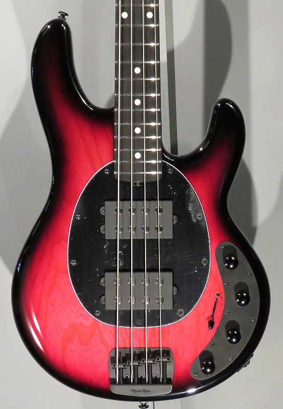 

Басс гитара Ernie Ball Music Man StingRay Special 4 HH Raspberry Burst w/ Mono Case