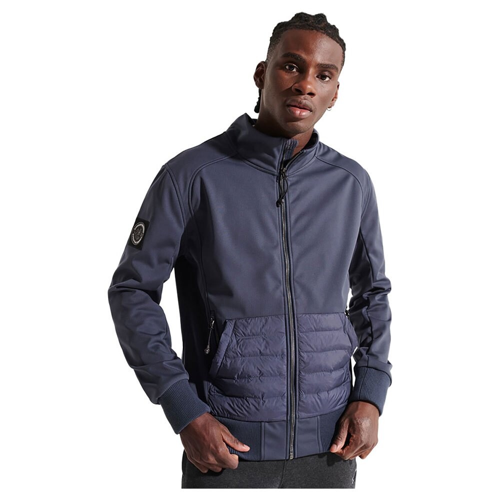 

Куртка Superdry Bonded Soft Shell, синий