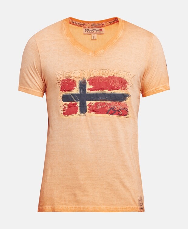 

Футболка Geographical Norway, оранжевый