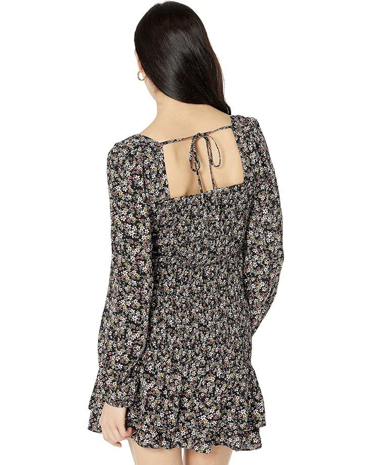 

Платье Lost + Wander New Day Mini Dress, цвет Black/Red Floral