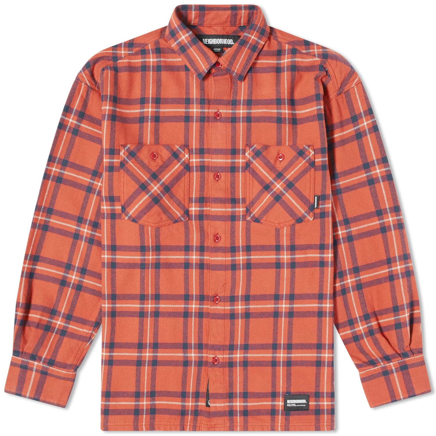 

Рубашка Neighborhood Tartan Check, цвет Red
