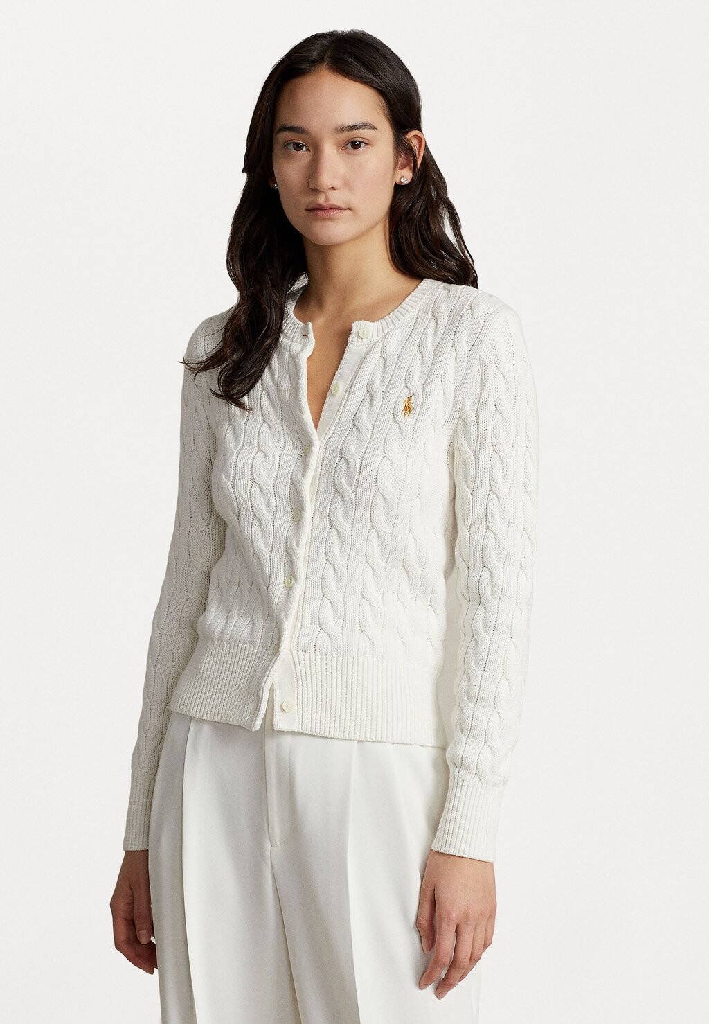 

Кардиган Polo Ralph Lauren КАРДИГАН С ДЛИННЫМ РУКАВОМ, цвет nevis