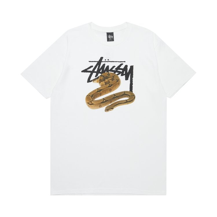 

Футболка Stussy Stock Snake 'White', белый
