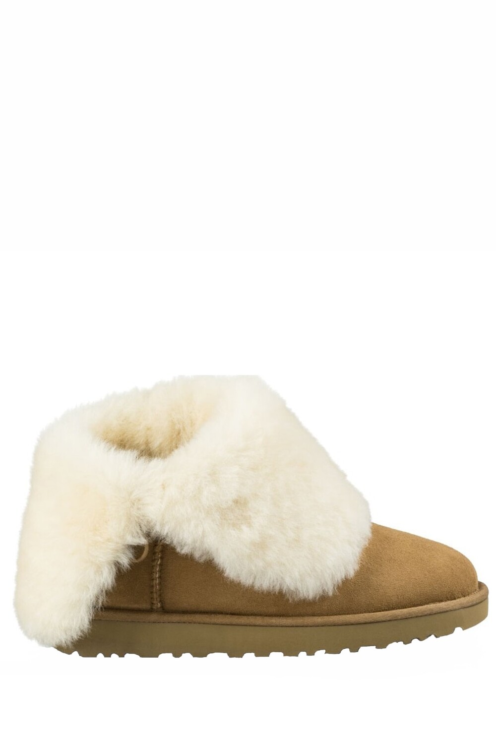 

Ботильоны - Коричневые - На плоской подошве UGG, коричневый