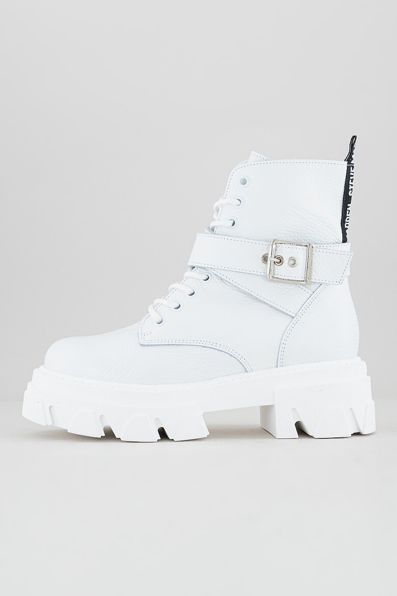 

Кожаные ботинки Trappers Steve Madden, белый