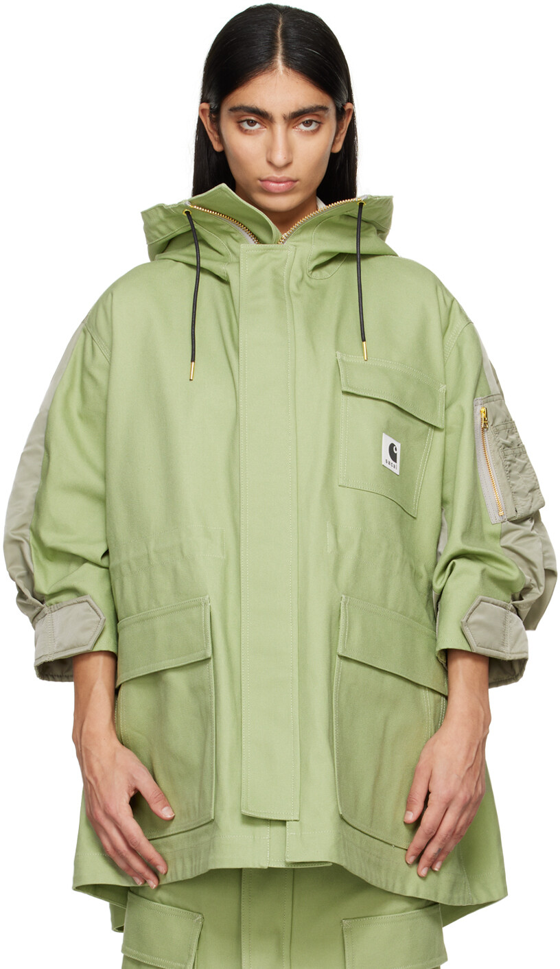 

Зеленый - Пальто Carhartt WIP Edition Sacai