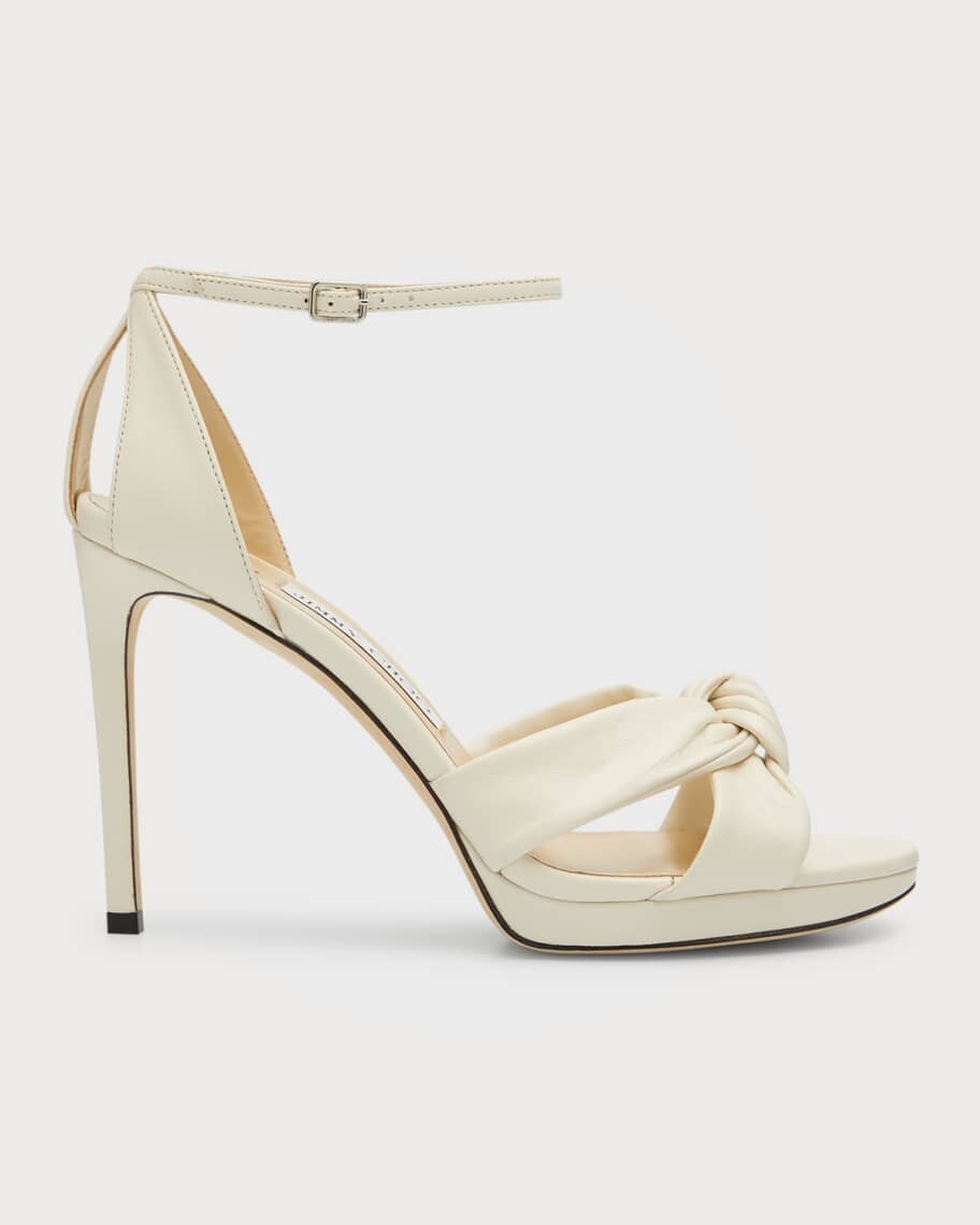 

Сандалии Rosie Napa с ремешком на щиколотке и узлом Jimmy Choo