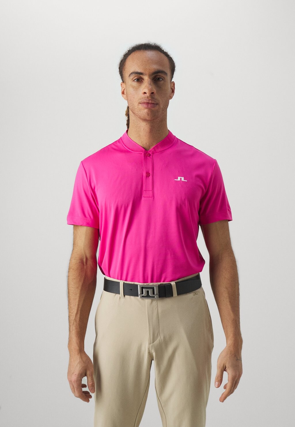 

Рубашка-поло WINCE J.LINDEBERG Sports, цвет fuchsia purple