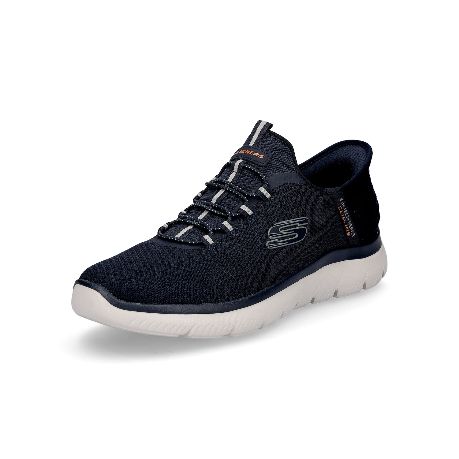 

Низкие кроссовки Skechers Slip in Summits High Range, темно синий