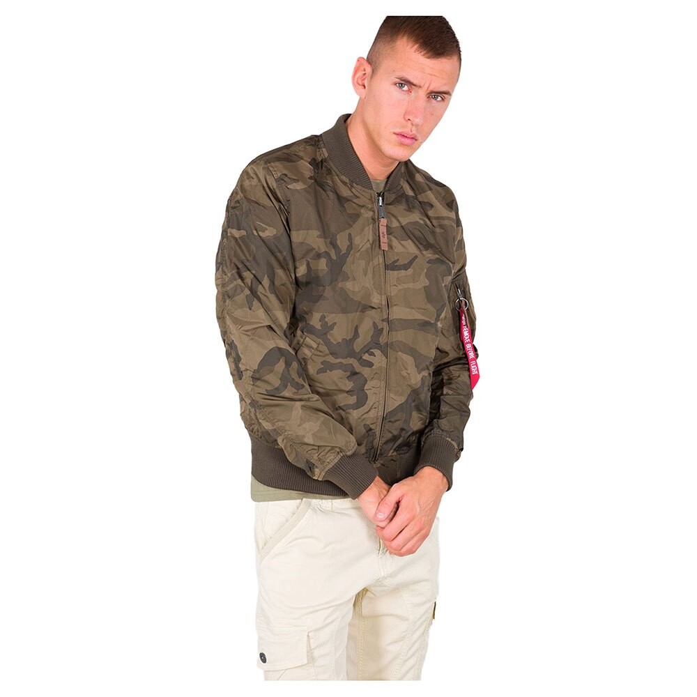 

Куртка Alpha Industries MA-1 TT Camo, разноцветный