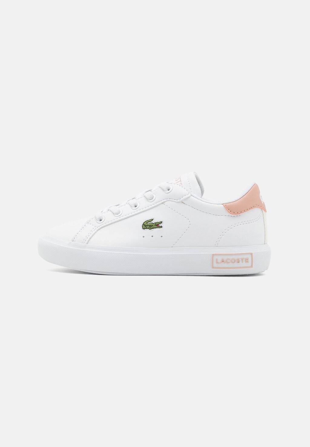 

Полукеды Unisex Lacoste, цвет white/light pink