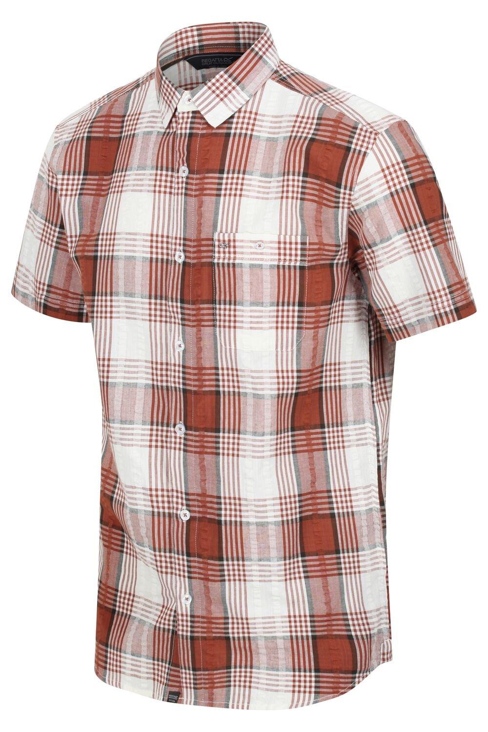 Хлопковая рубашка Deakin IV с короткими рукавами из прохладной ткани Regatta, оранжевый deakin l lost