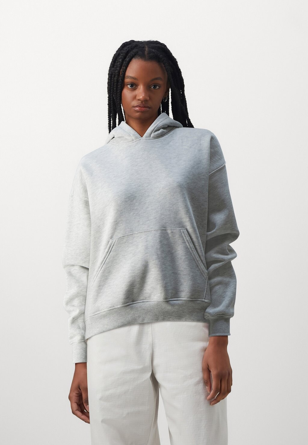 

Толстовка BASIC ORIGINAL HOODIE Gina Tricot, цвет grey