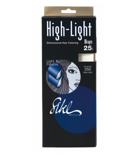 

Обертывания High-Light, листы для мелирования, 10х25 см, 250 шт. Sibel