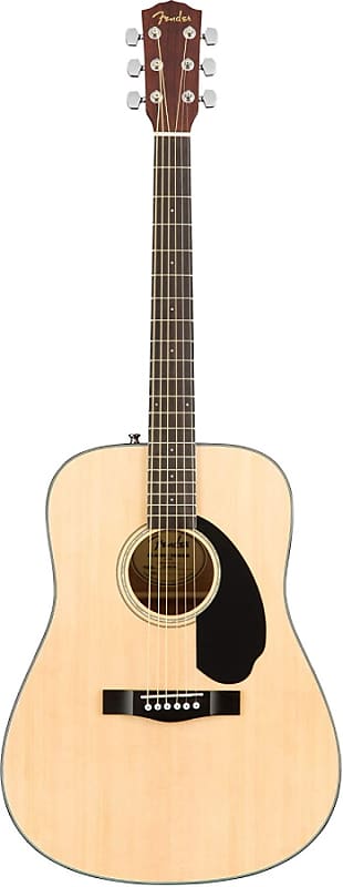 цена Акустическая гитара Fender CD-60S 6-String Solid Top Acoustic Guitar - Natural