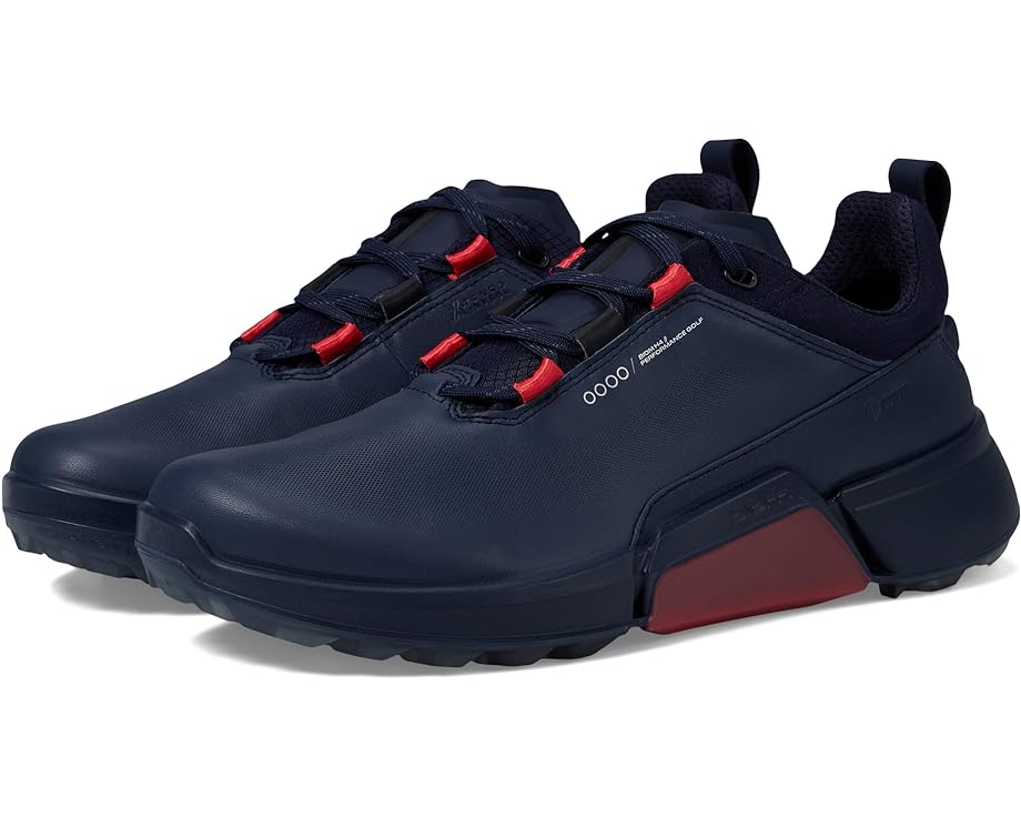 Кроссовки ECCO Golf Biom H4 GORE-TEX Waterproof Golf Hybrid Golf Shoes, цвет Marine/Night Sky Steer Leather/Textile