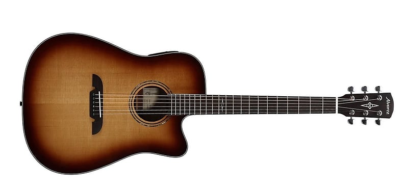Акустическая гитара Alvarez AD60CESHB Shadowburst Solid Top Acoustic Electric Dreadnought Guitar