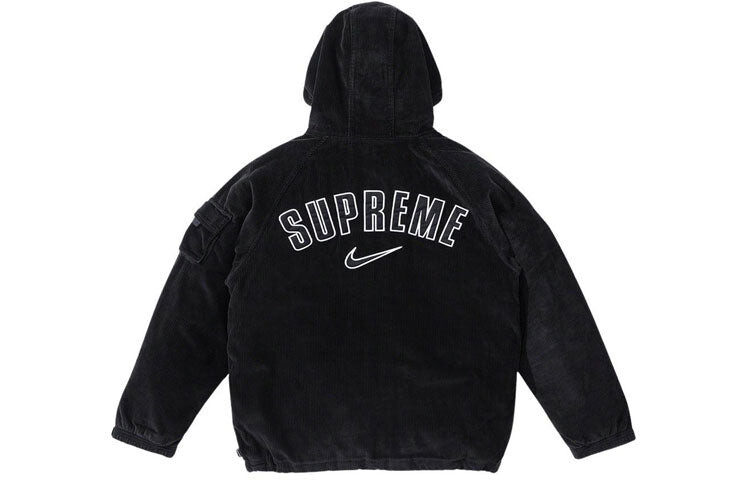 

Куртка унисекс Supreme x Nike Arc с вышивкой, чёрный / красный / фиолетовый, Черный