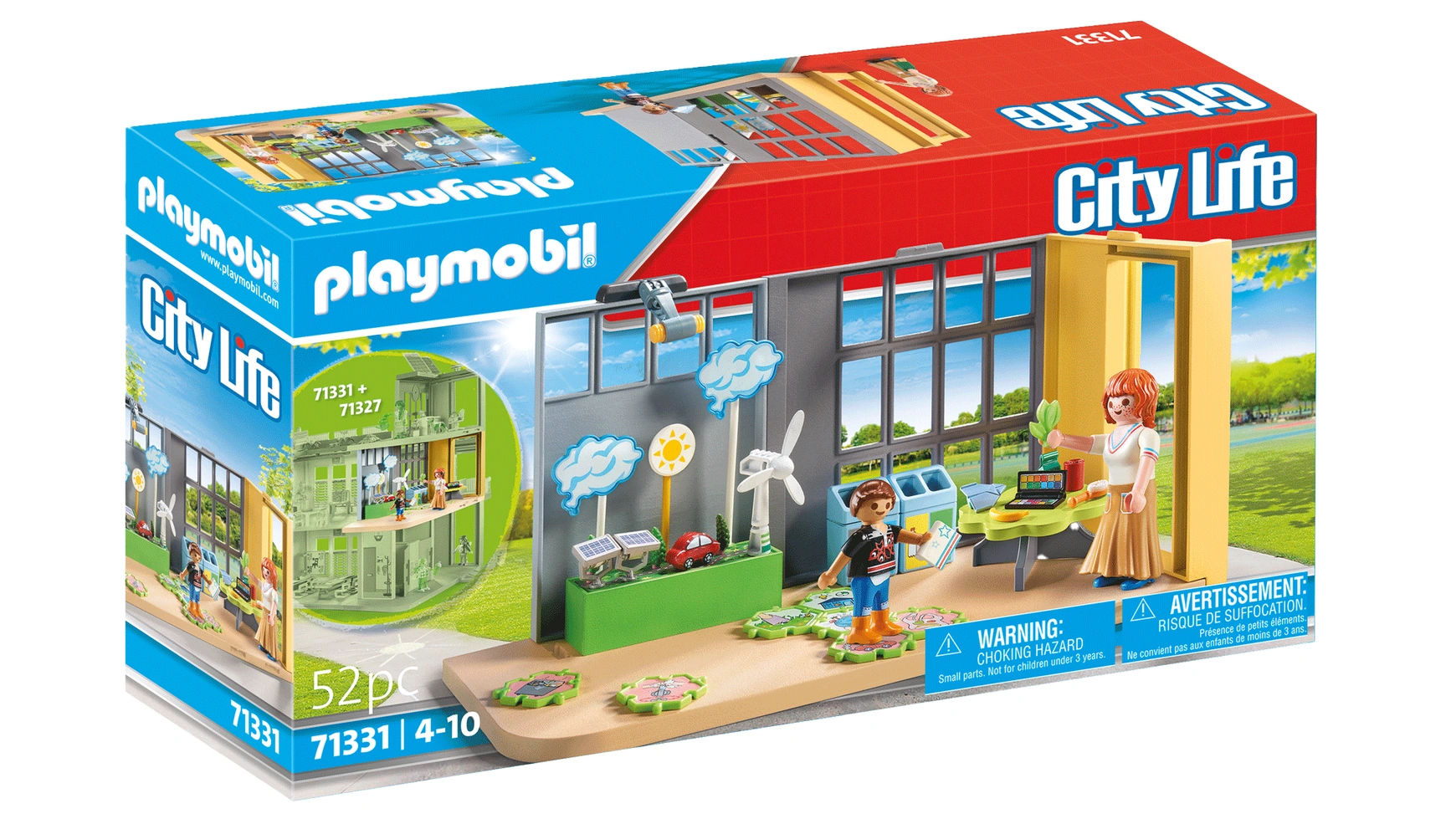 Городская жизнь выращивание и климатология Playmobil
