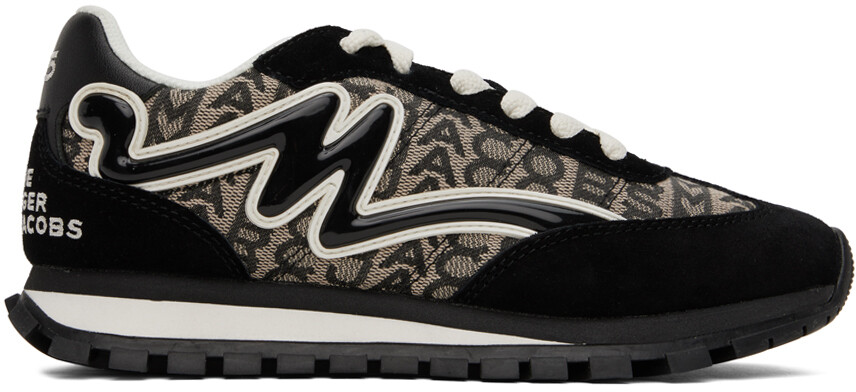 

Черные кроссовки The Monogram Jogger Marc Jacobs