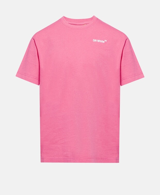 

Футболка Off-White, фуксия