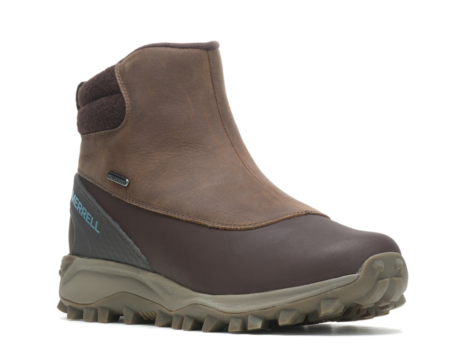 Зимние ботинки среднего размера Thermo Kiruna Merrell, темно-коричневый