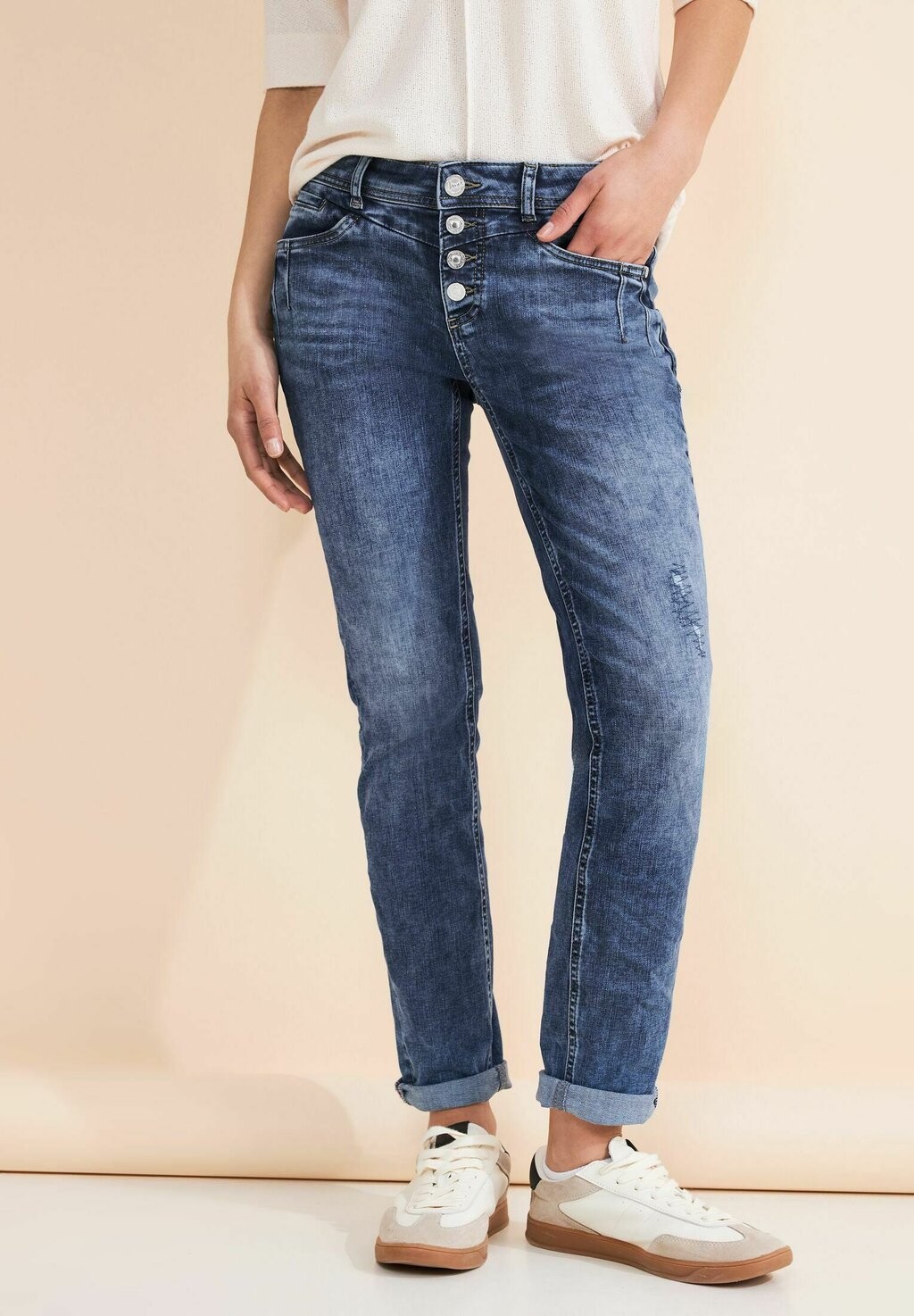

Джинсы приталенного кроя CASUAL FIT Street One, цвет blau