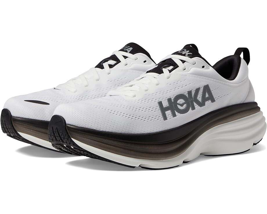 

Кроссовки Hoka Bondi 8, цвет White/Black