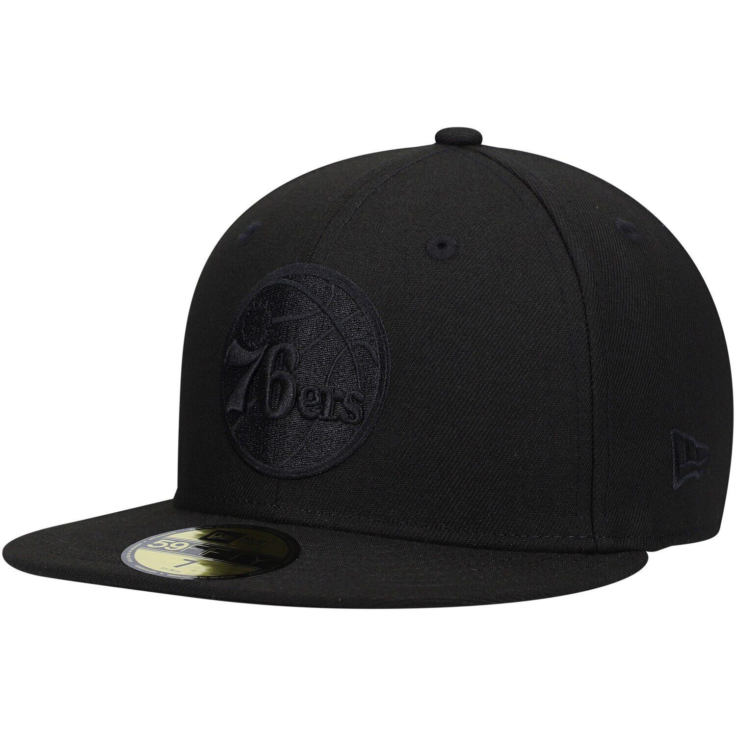 

Мужская приталенная кепка New Era Philadelphia 76ers Black On Black 59FIFTY