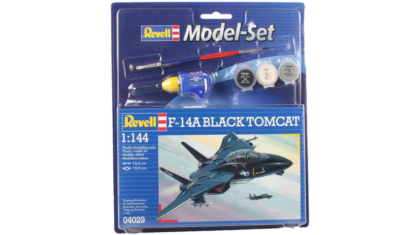 Revell Набор моделей F-14A Tomcat Black Tomcat hpt19 истребитель ввс сша f 104c starfighter u s air force