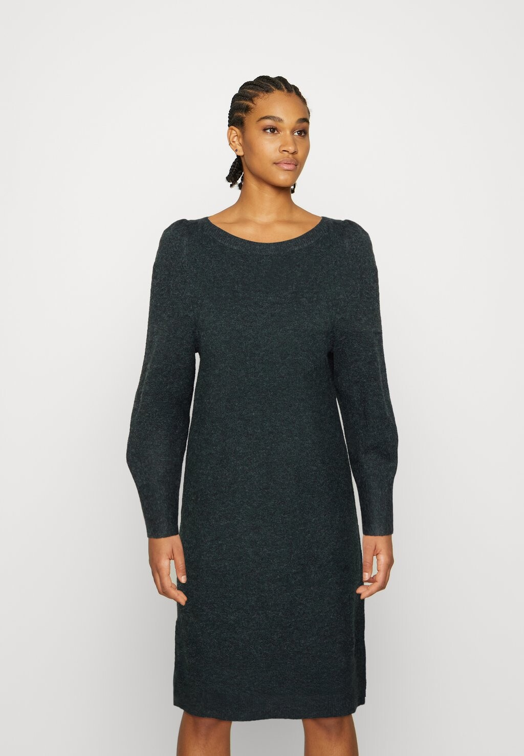 

Платье Point Vero Moda VMDOFFY BOATNECK DRESS, меланж pine Grove