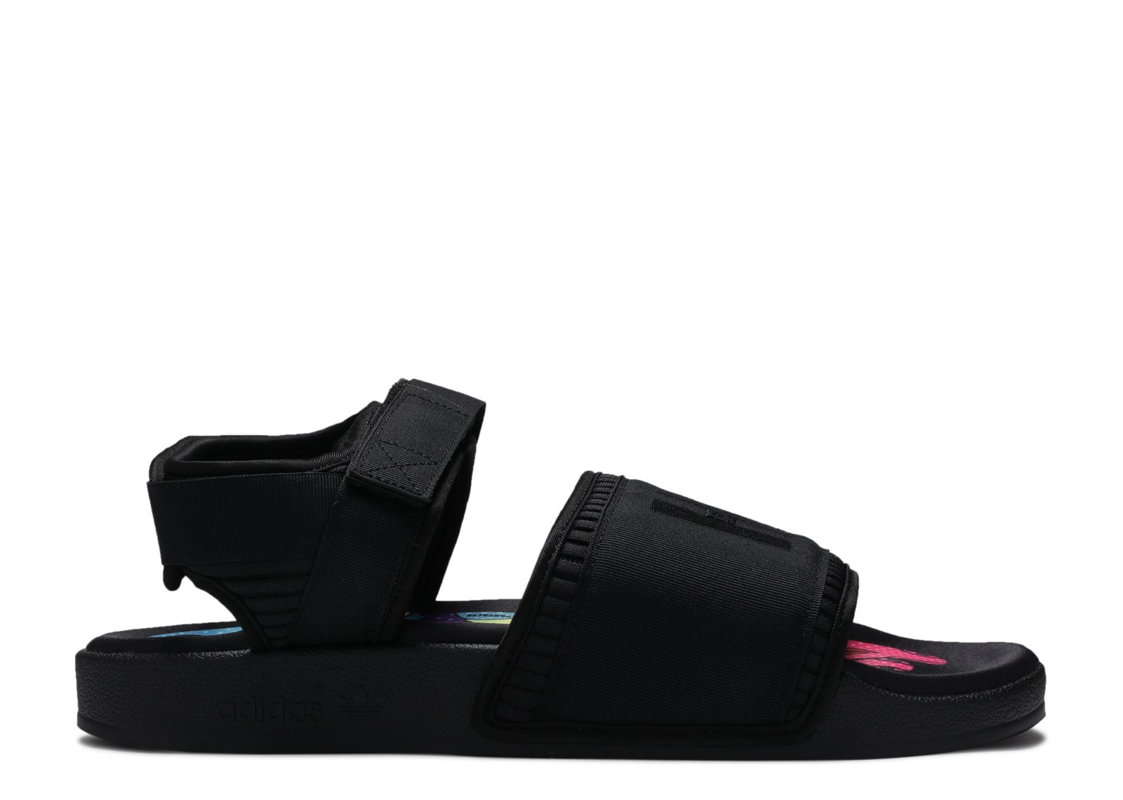 Кроссовки adidas Pharrell X Adilette 2.0 Sandal 'Core Black', черный