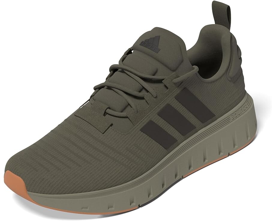 

Кроссовки adidas Running Swift Run 23, цвет Olive Strata/Shadow Olive/Gum, Серый
