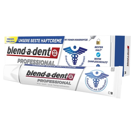 Профессиональный лучший клей для зубных протезов, новинка, Blend-A-Dent