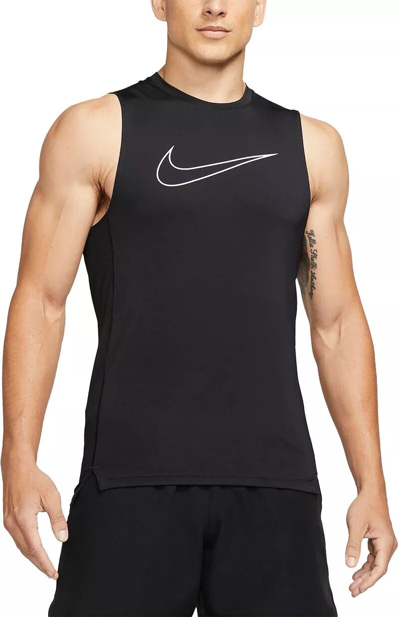 

Мужская рубашка без рукавов узкого кроя Nike Pro Dri-FIT