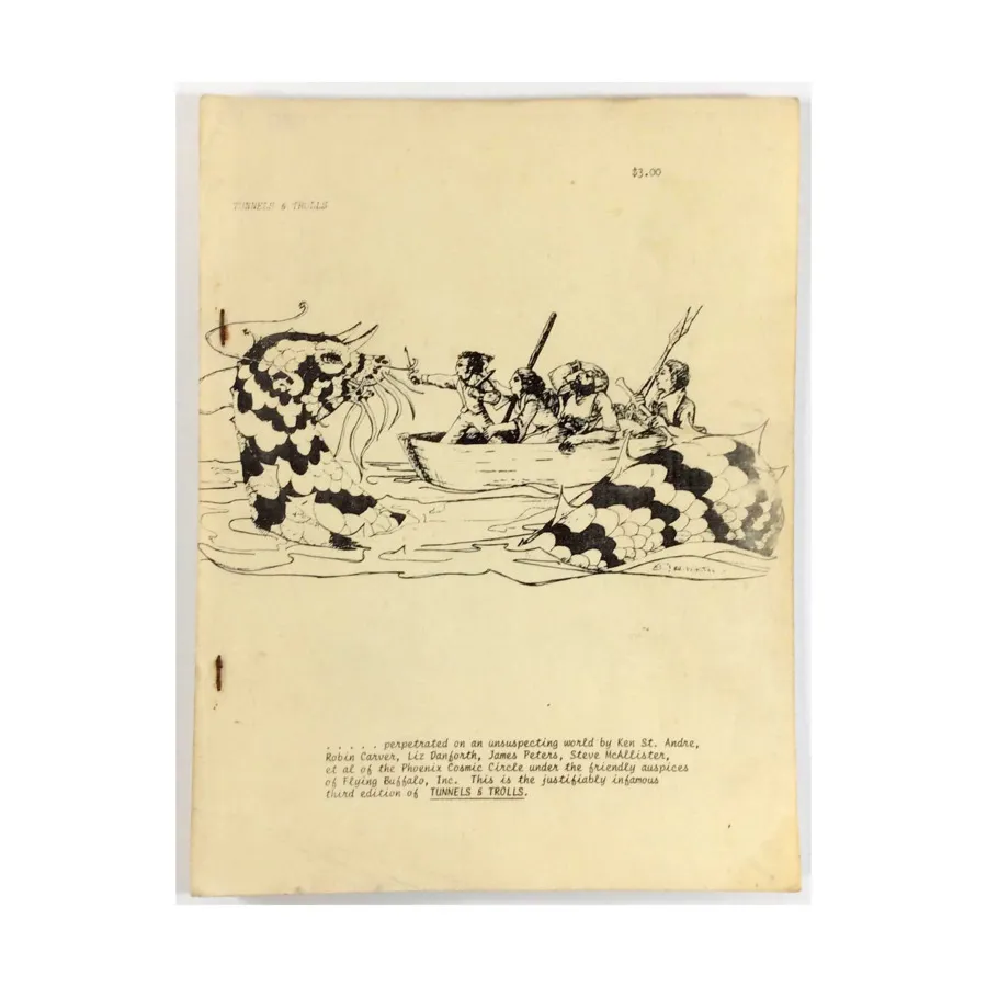 

Tunnels & Trolls (3rd Edition), Tunnels & Trolls - Core Rules & Assorted (1975-2007), мягкая обложка
