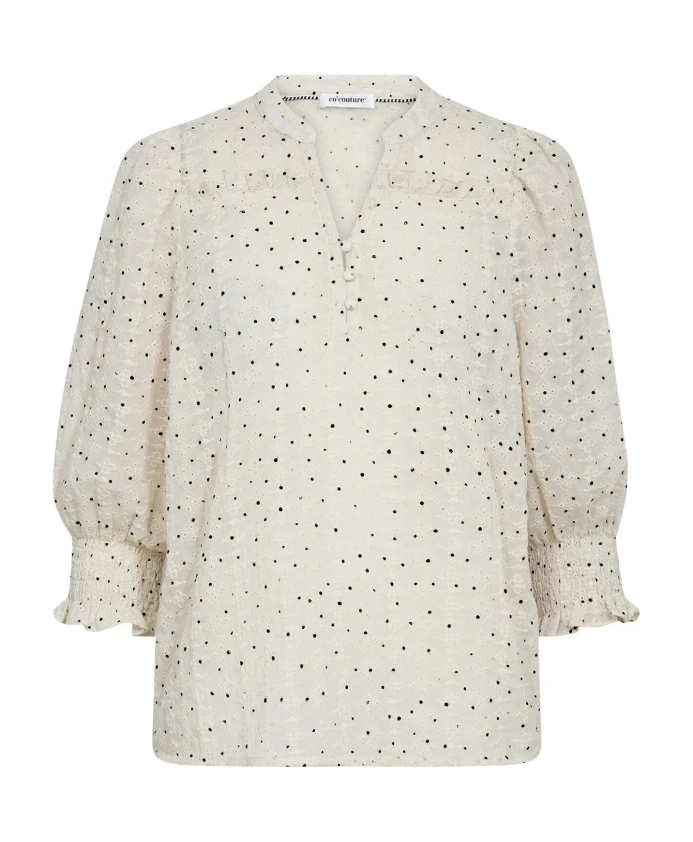 

Мини Блузка Evelyncc в горошек Co'Couture, белый