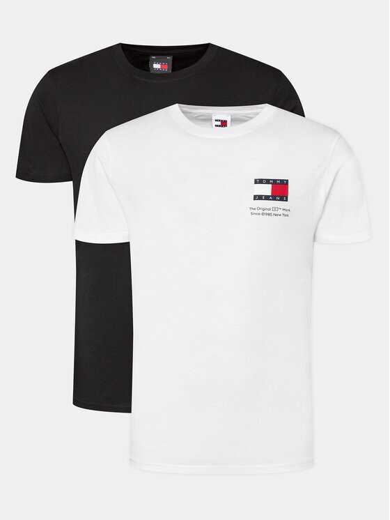 

Комплект из 2 футболок узкого кроя Tommy Jeans, мультиколор