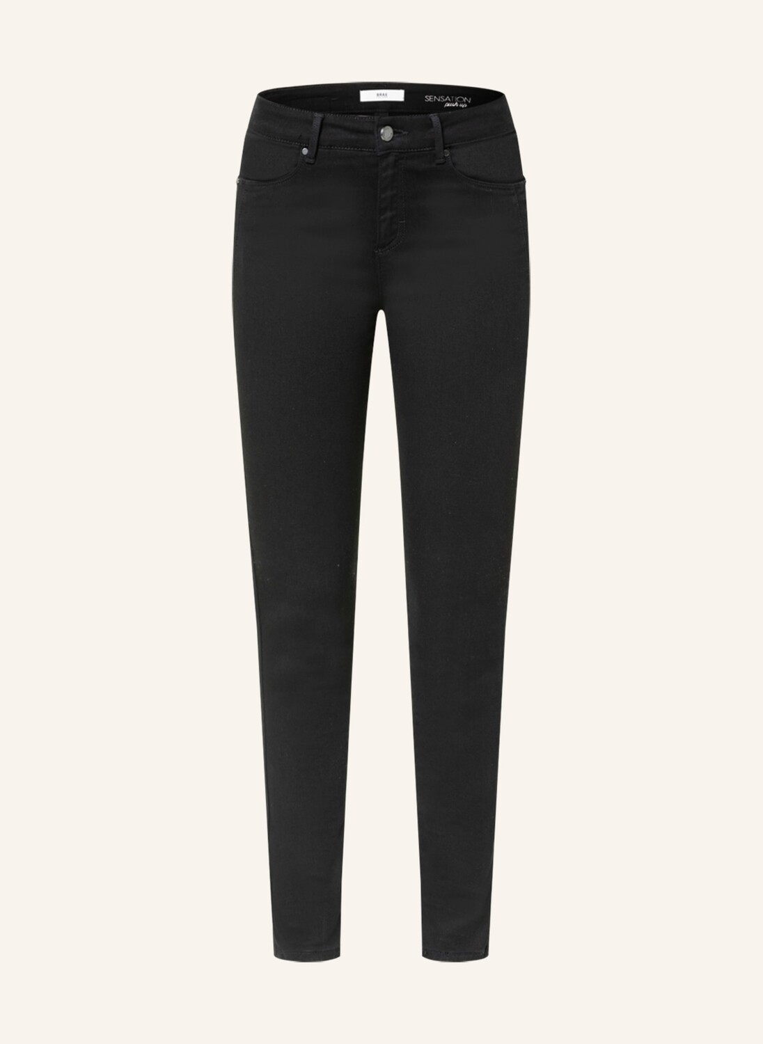 

Джинсы BRAX Skinny ANA mit Push-up-Effekt, черный