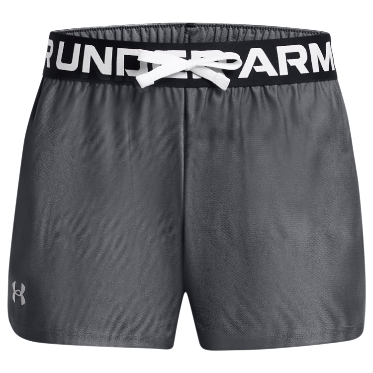 Шорты Under Armour Kid's Play Up Solid, цвет Pitch Gray шорты женские under armour play up 2 in 1 shorts размер 48 50 rus