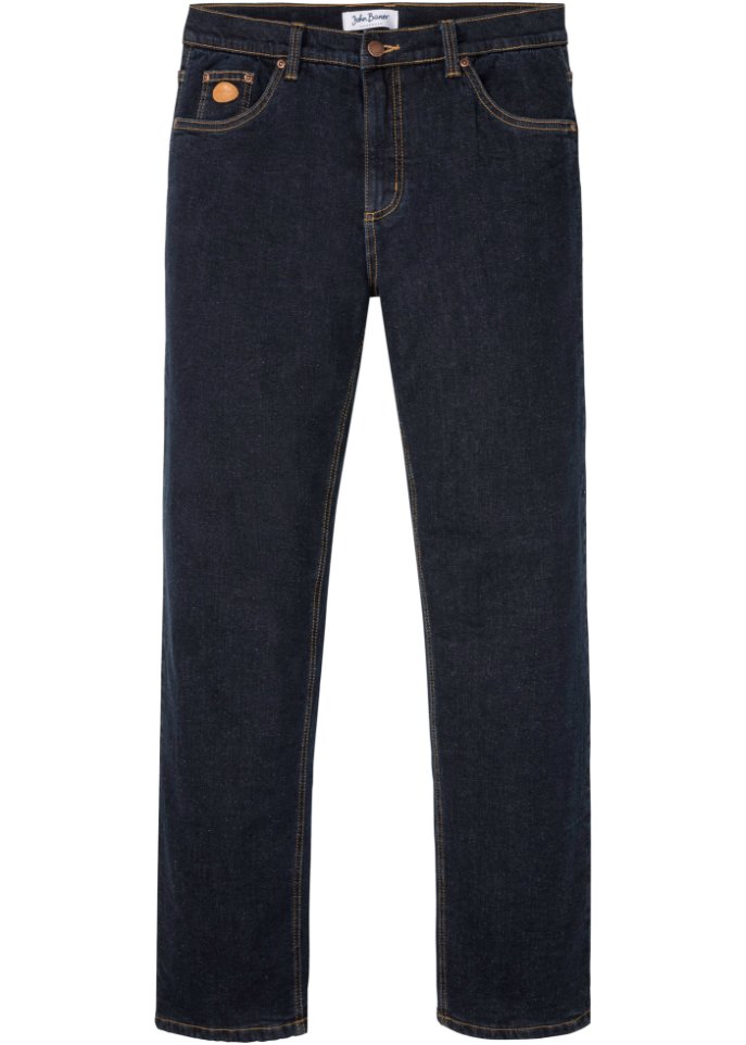 Прямые термоэластичные джинсы классического кроя John Baner Jeanswear, синий