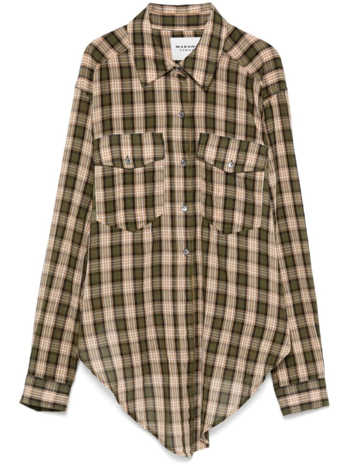 

MARANT ÉTOILE рубашка Nath, нейтральный цвет
