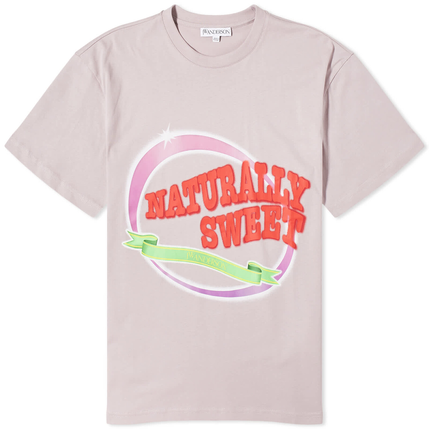

Футболка Jw Anderson Naturally Sweet Classic, фиолетовый