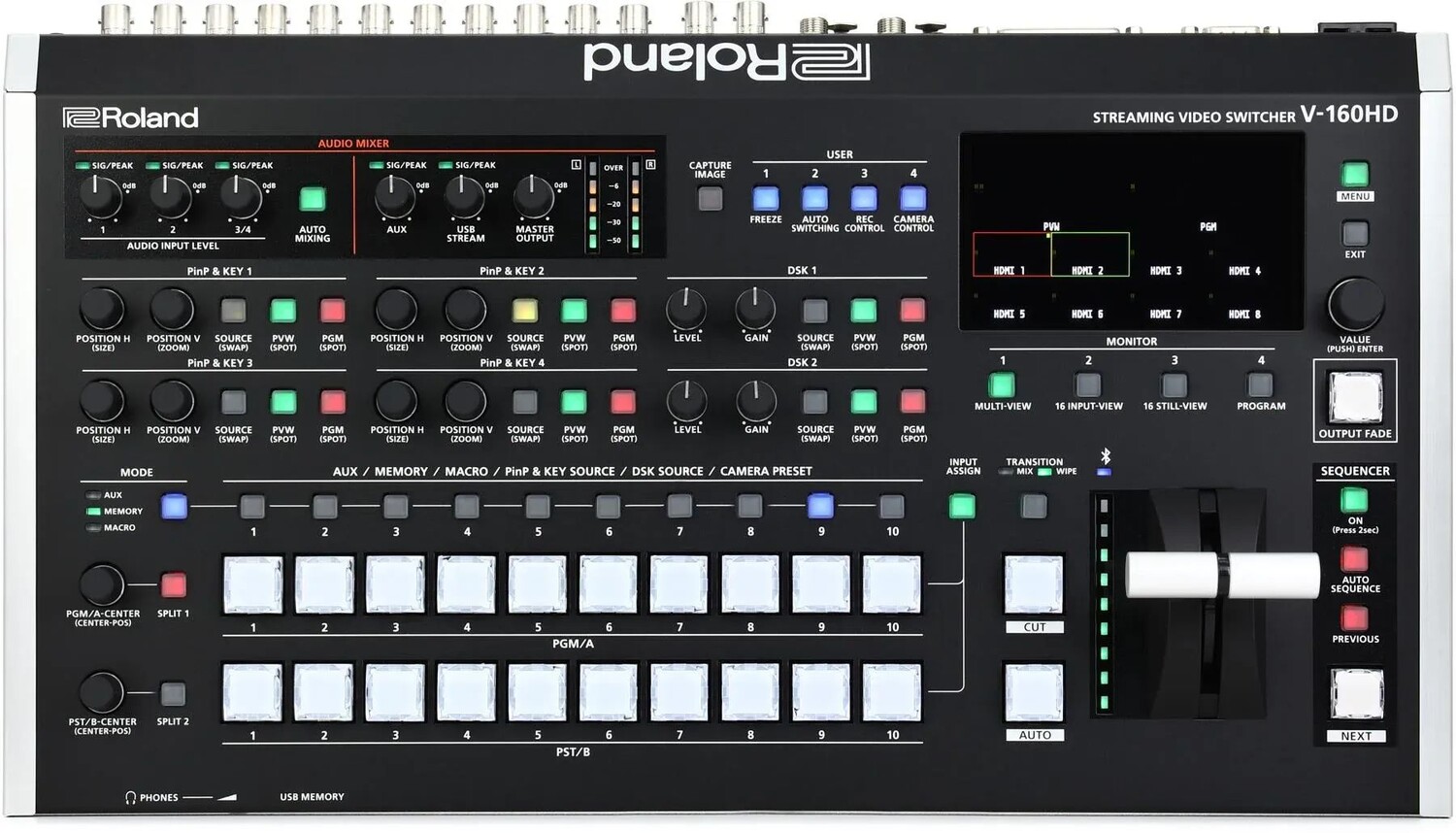 

Коммутатор потокового видео Roland V-160HD