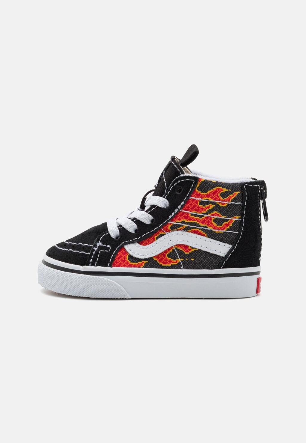 

Туфли для первых шагов Sk8-Hi Zip Unisex Vans, цвет black/red
