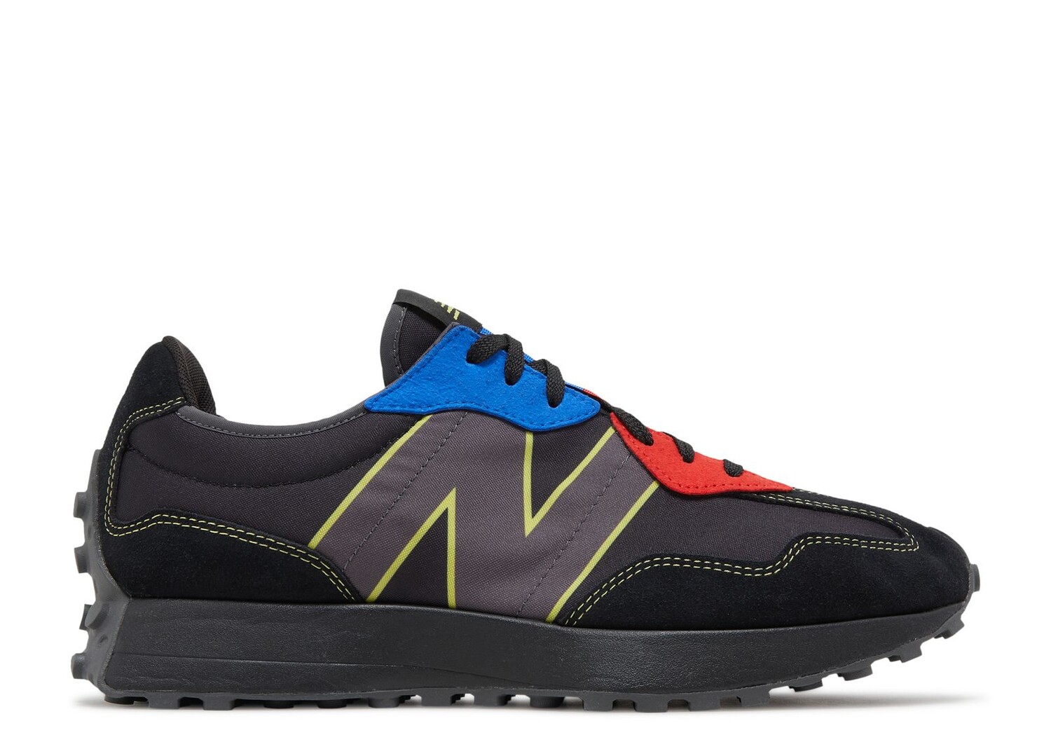 

Кроссовки New Balance 327 'Black Red Blue', черный