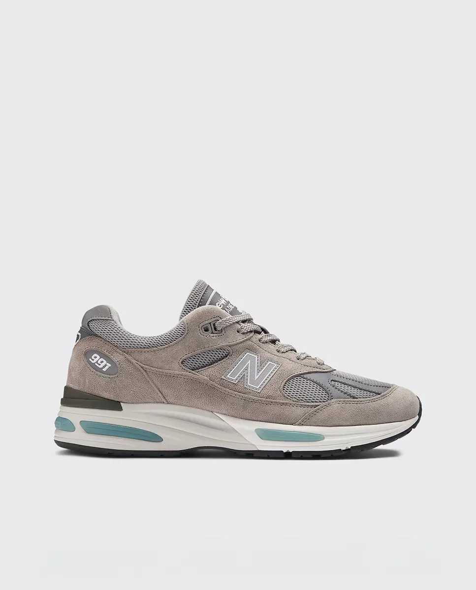 

Повседневные кроссовки унисекс 991 New Balance, серый