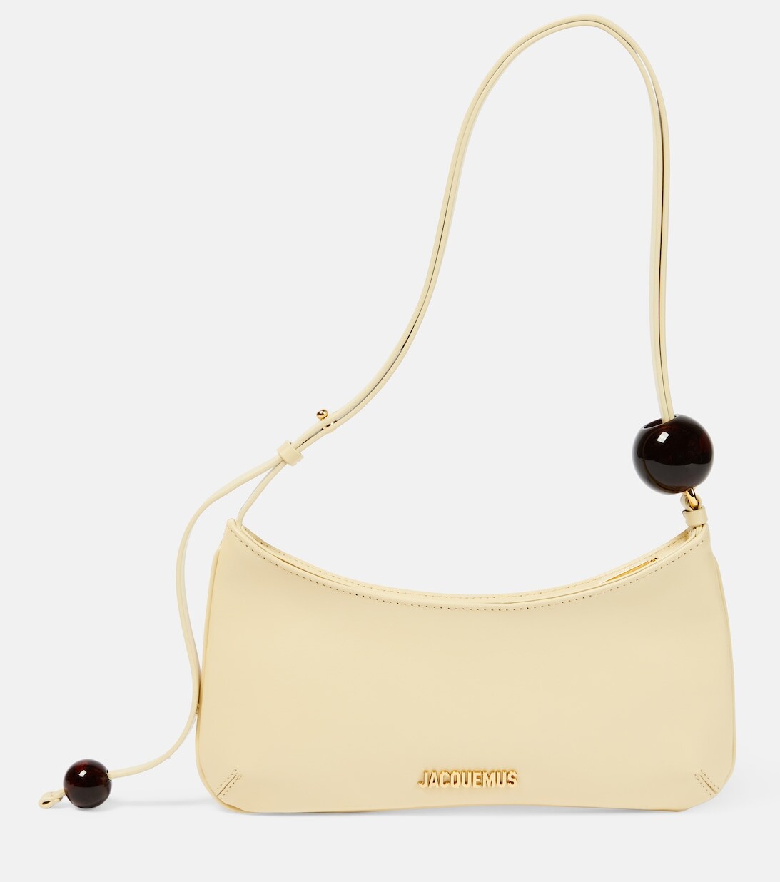 

Кожаная сумка через плечо Le Bisou Perle Jacquemus, белый