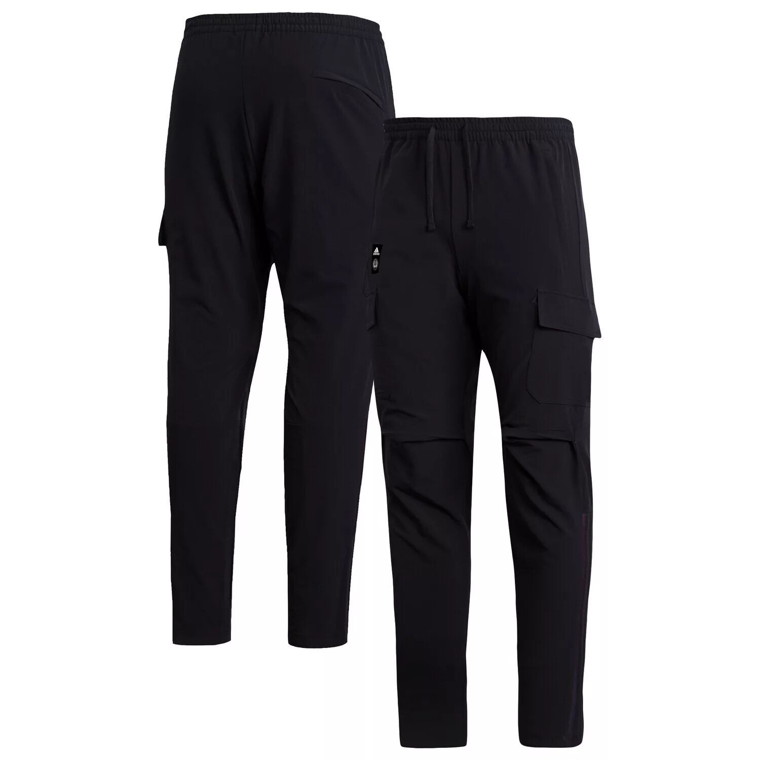 

Мужские черные дорожные брюки Philadelphia Union adidas, Черный